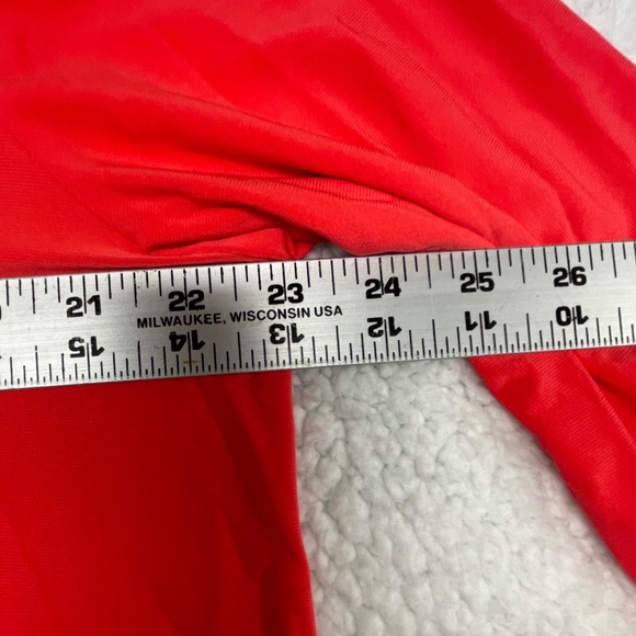 Women’s XL Alisha V-Neck Peach/Orange Tunic Top - Picture 12 of 12